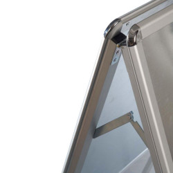 Panneau stop trottoir pliant en aluminium