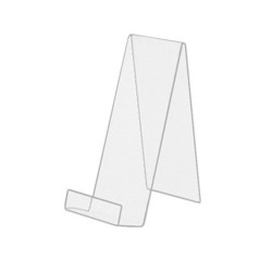Chevalet présentoir support livre en plexiglass