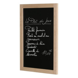 Tableau noir écriture à la craie